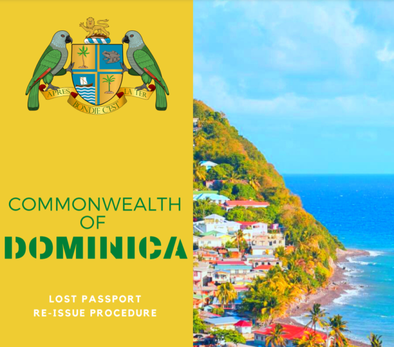 Dominica Lost Passport What to Do to ReIssue it (Procedure)